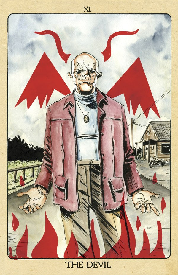 Minor Arcana #11 C 1:10 INCV Tarot Card Variant (Full Art  Lemire)
