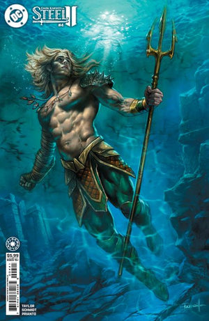 DARK KNIGHTS OF STEEL II #4 (OF 12) CVR D LUCIO PARRILLO CARD STOCK VAR