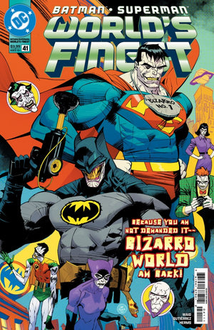 BATMAN SUPERMAN WORLDS FINEST #41 CVR A DAN MORA