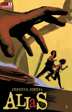 ALIAS: RED BAND #5 ANDREA SORRENTINO VARIANT [POLYBAGGED]