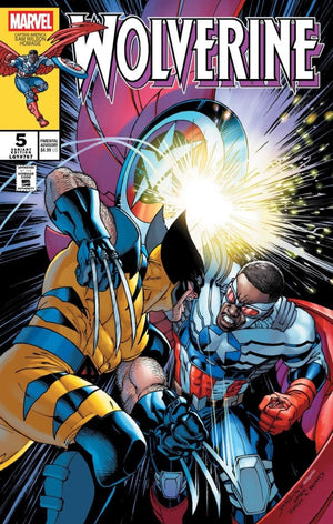 WOLVERINE #5 (2025) DAVID YARDIN CAPTAIN AMERICA SAM WILSON HOMAGE VARIANT