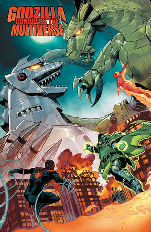 GODZILLA CONQUERS THE MULTIVERSE #1 JUAN FRIGERI FOIL VARIANT