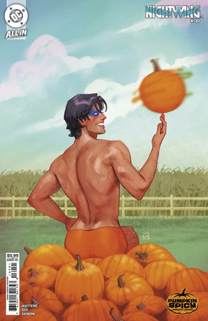 NIGHTWING #130 (2025) CVR D KEVIN WADA PUMPKIN SPICY CARD STOCK VAR