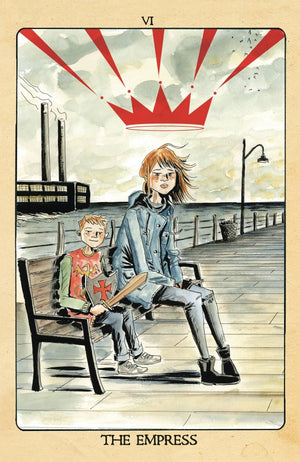 Minor Arcana #6 D 1:10 INCV Tarot Card Variant (Full Art  Lemire)