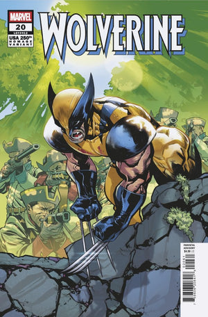 WOLVERINE #20 (2026) FRANCESCO MANNA 250TH HOMAGE VARIANT