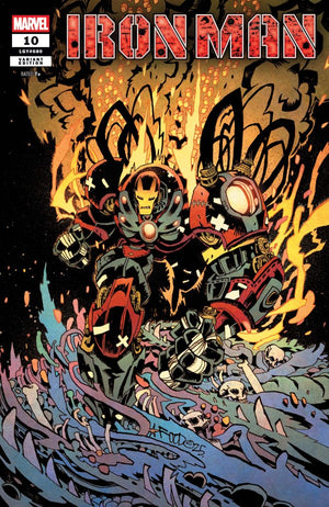 IRON MAN #10 (2025) JIM MAHFOOD VARIANT