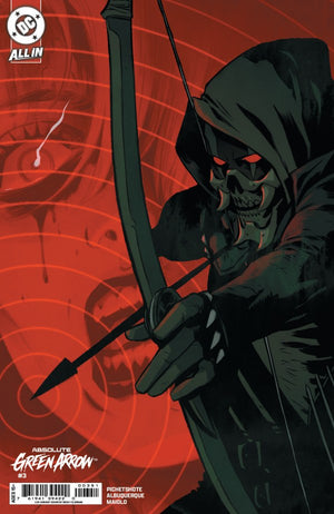 ABSOLUTE GREEN ARROW #3 (OF 6) CVR E INC 1:25 BECKY CLOONAN CARD STOCK VAR