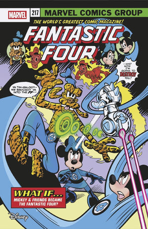 FANTASTIC FOUR #5 (2025) MARCO PALAZZI DISNEY WHAT IF? FANTASTIC FOUR HOMAGE VARIANT