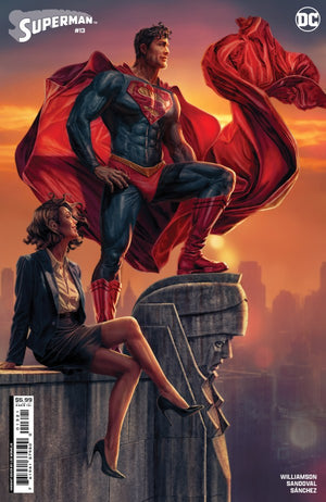 SUPERMAN #13 (2024) CVR B LEE BERMEJO CARD STOCK VAR (HOUSE OF BRAINIAC)