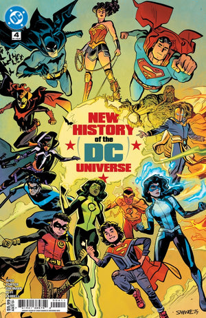 NEW HISTORY OF THE DC UNIVERSE #4 (OF 4) CVR A CHRIS SAMNEE