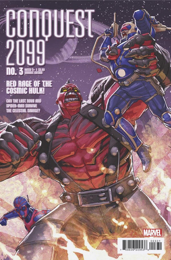 CONQUEST 2099 #3 PETE WOODS VARIANT