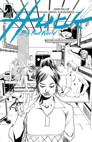 Huck: Big Bad World #3 (CVR B) (B&W) (Rafael Albuquerque)