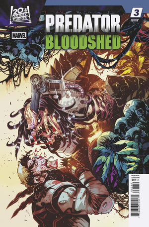 PREDATOR: BLOODSHED #3 FEDERICO VICENTINI INC 1:25 VARIANT