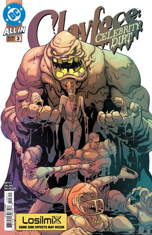 CLAYFACE: CELEBRITY DIRT #3 (OF 6) CVR A RILEY ROSSMO