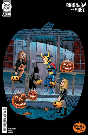 BIRDS OF PREY #14 (2024) CVR D KELLEY JONES TRICK OR TREAT CARD STOCK VAR