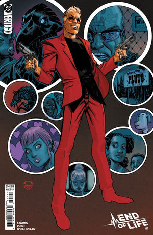 END OF LIFE #1 CVR D DAVE JOHNSON CARD STOCK VAR (MR)