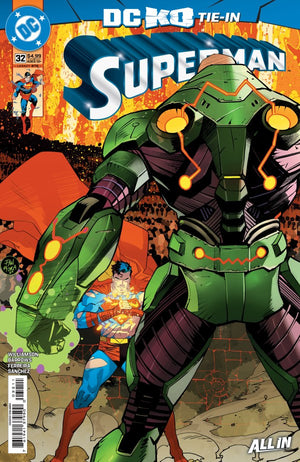SUPERMAN #32 (2025) CVR A DAN MORA (DC K.O.)