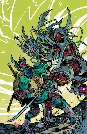 Mighty Morphin Power Rangers/Teenage Mutant Ninja Turtles III #5 D 1:5 INCV (Full Art  Ono)