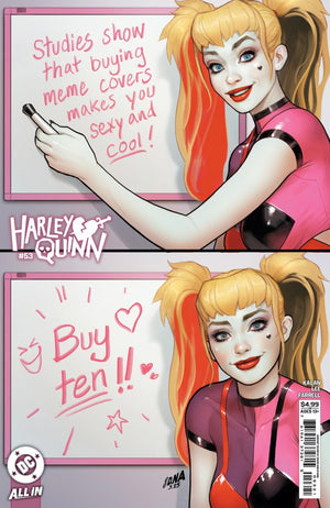 HARLEY QUINN #53 (2025) CVR B DAVID NAKAYAMA CARD STOCK VAR