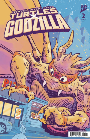 Teenage Mutant Ninja Turtles x Godzilla #2 Variant B (Ba)