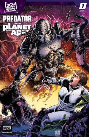 PREDATOR VS. THE PLANET OF THE APES #1 CARLOS MAGNO INC 1:25 VARIANT