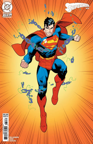 SUPERMAN #30 (2025) CVR H DAN MORA CORNER BOX CARD STOCK VAR