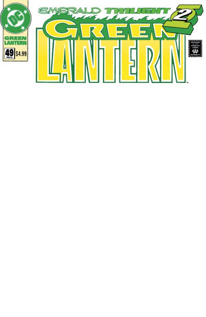 GREEN LANTERN #49 FACSIMILE EDITION CVR B BLANK CARD STOCK VAR