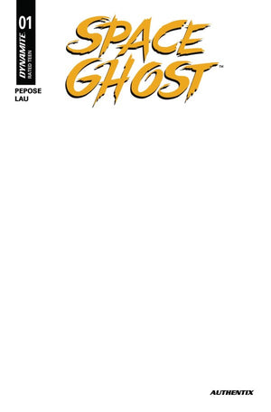SPACE GHOST (2025) #1 CVR J BLANK AUTHENTIX VAR