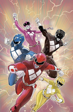 Mighty Morphin Power Rangers (2026) #1 F 1:10 INCV Foil Variant (Full Art  Foil, Griffith)