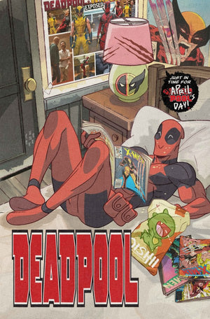 DEADPOOL #13 (2025) SEAN GALLOWAY APRIL POOL'S DAY VARIANT