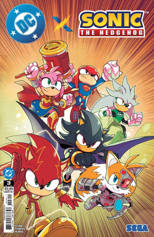 DC X SONIC THE HEDGEHOG #3 (OF 5) CVR A PABLO M COLLAR