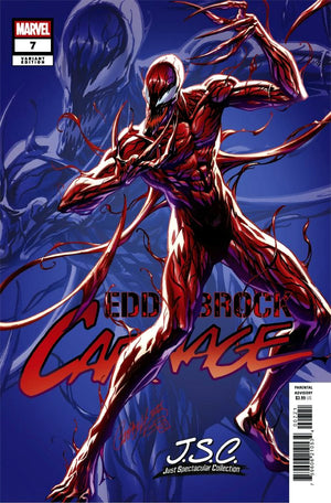 EDDIE BROCK: CARNAGE #7 J. SCOTT CAMPBELL JUST SPECTACULAR COLLECTION VARIANT