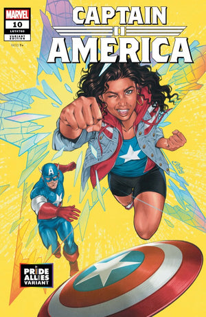 CAPTAIN AMERICA #10 (2024) BETSY COLA PRIDE ALLIES VARIANT