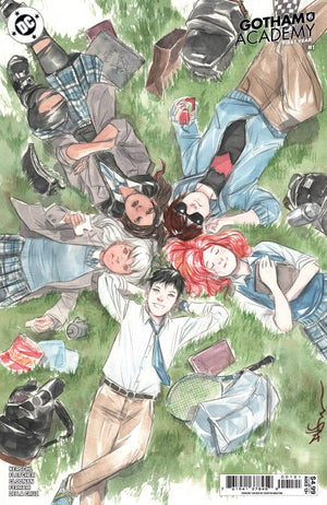 GOTHAM ACADEMY FIRST YEAR #1 (OF 6) CVR B DUSTIN NGUYEN CARD STOCK VAR