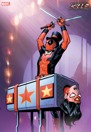 SPIDER-WOMAN #9 (2024) PACO MEDINA DEADPOOL KILLS THE MARVEL UNIVERSE VARIANT