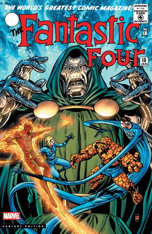 FANTASTIC FOUR #10 FACSIMILE EDITION MARK BUCKINGHAM INC 1:25 VARIANT