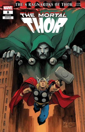 MORTAL THOR #8 DAVE WACHTER DOOM HOMAGE VARIANT