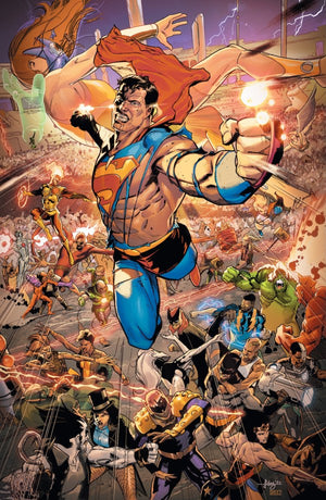 DC K.O. #1 (OF 5) CVR J JAVIER FERNANDEZ FOIL VAR