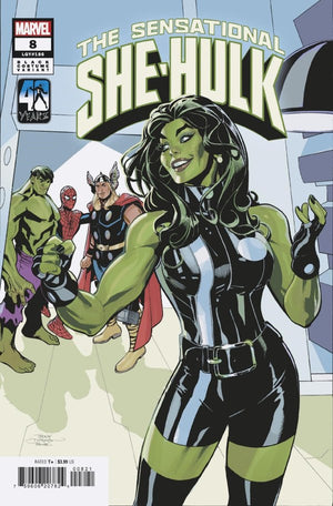 SENSATIONAL SHE-HULK #8 (2024) TERRY DODSON BLACK COSTUME VARIANT