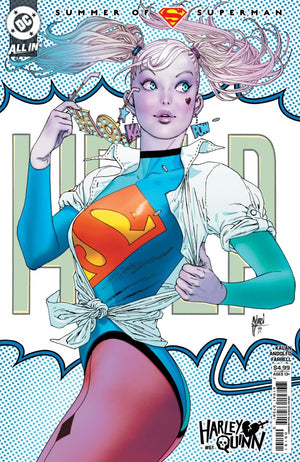 HARLEY QUINN #51 (2025) CVR D GUILLEM MARCH SUPERSMASH-UP CARD STOCK VAR