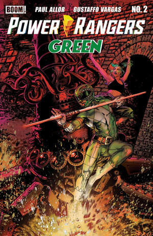 Power Rangers Green #2 A Main (Dressed  Harris)