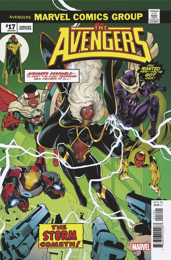 AVENGERS #17 (2024) [DPWX] LUCIANO VECCHIO HOMAGE VARIANT [DPWX]