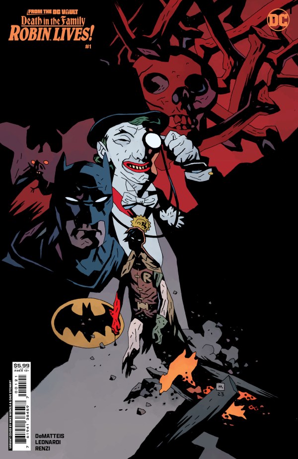 DC VAULT: DEATH IN THE FAMILY ROBIN LIVES #1 CVR B MIKE MIGNOLA CARD STOCK VAR