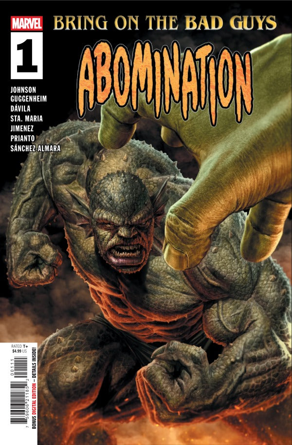 BRING ON THE BAD GUYS: ABOMINATION #1