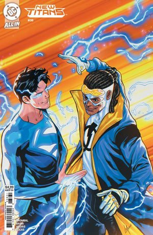 NEW TITANS #38 (2026) CVR C LUCAS MEYER CARD STOCK VAR