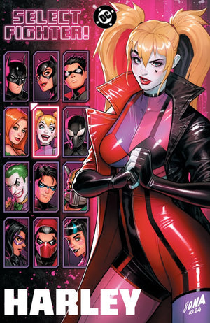 HARLEY QUINN #49 (2025) CVR B DAVID NAKAYAMA CARD STOCK VAR