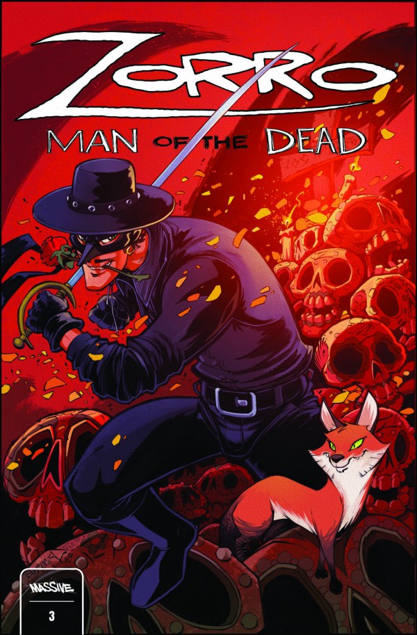 ZORRO: MAN OF THE DEAD #3 (OF 4) CVR C SOMMARIVA (MR) Signed by Sean Murphy