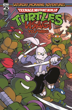 Teenage Mutant Ninja Turtles/Usagi Yojimbo: Saturday Morning Adventures Cover A (Lawrence)