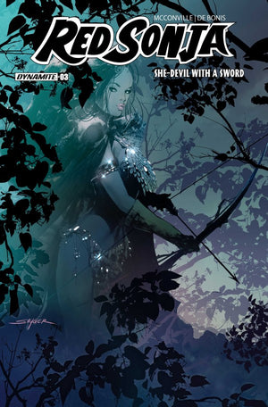 RED SONJA: SHE DEVIL WITH A SWORD #4 CVR A STUART SAYER