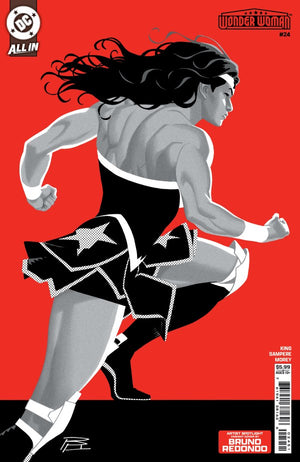 WONDER WOMAN #24 (2025) CVR D BRUNO REDONDO ARTIST SPOTLIGHT CARD STOCK VAR